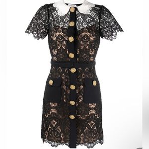 Self Portrait black dress